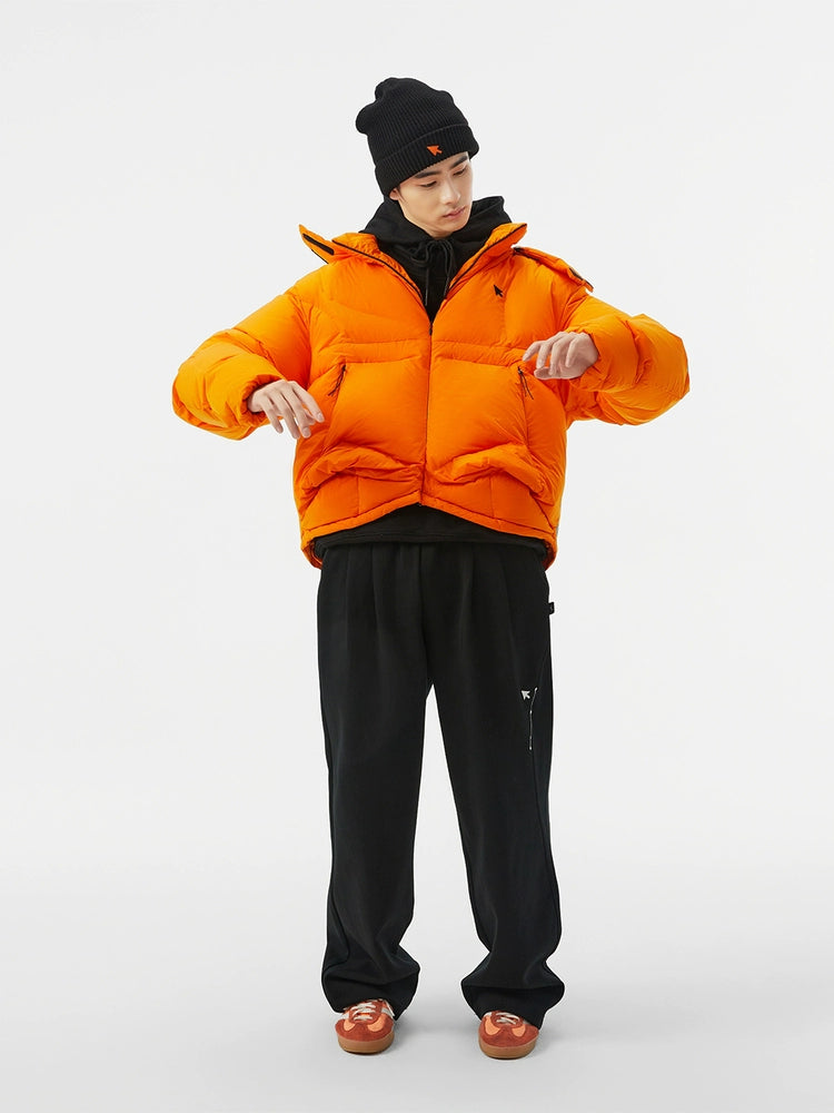 Detachable Hood Down Jacket - CHINASQUAD