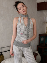 Polka Dot Stripe Double-sided Scarf - CHINASQUAD