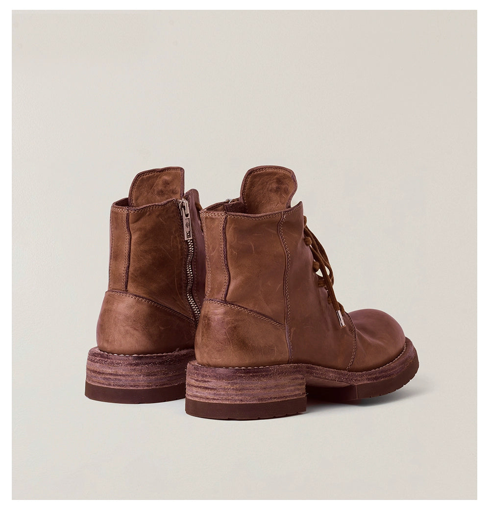 RAGE Origin Goodyear Horsehide Moto Boots