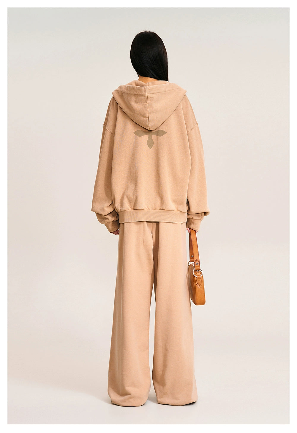 Cross Emblem Tower Wide-Leg Sweatpants