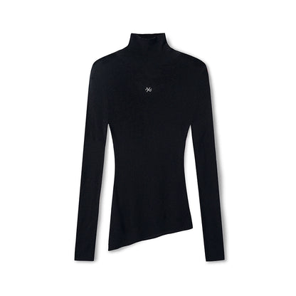 &quot;Djembe Series&quot; Meghan High-Neck Long-Sleeve Knit Sweater - CHINASQUAD