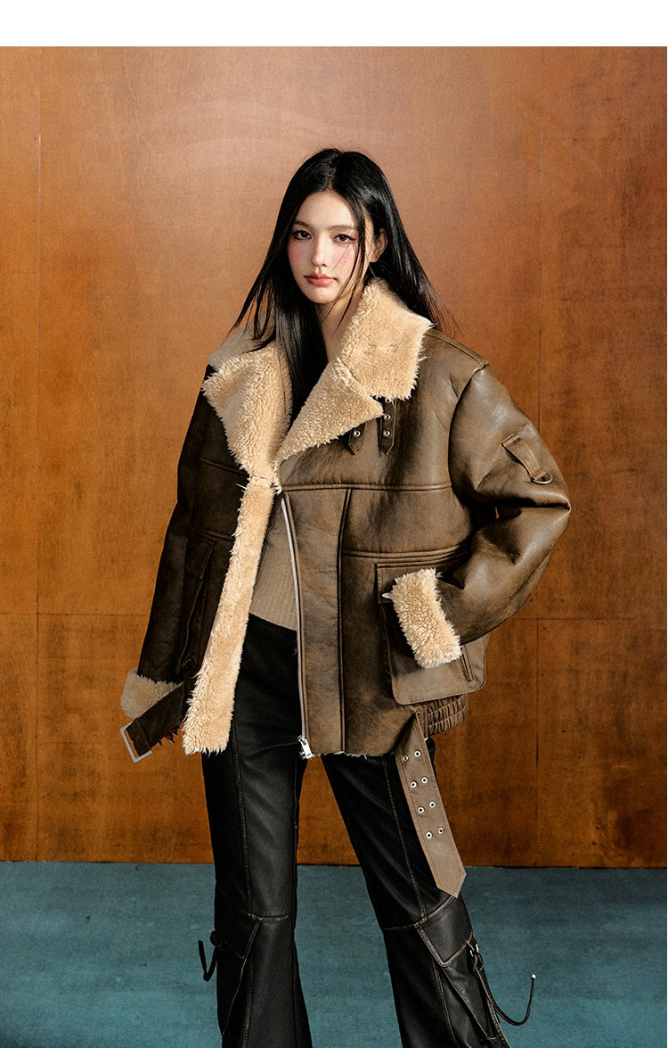 Pocket Fur-lined Jacket - CHINASQUAD
