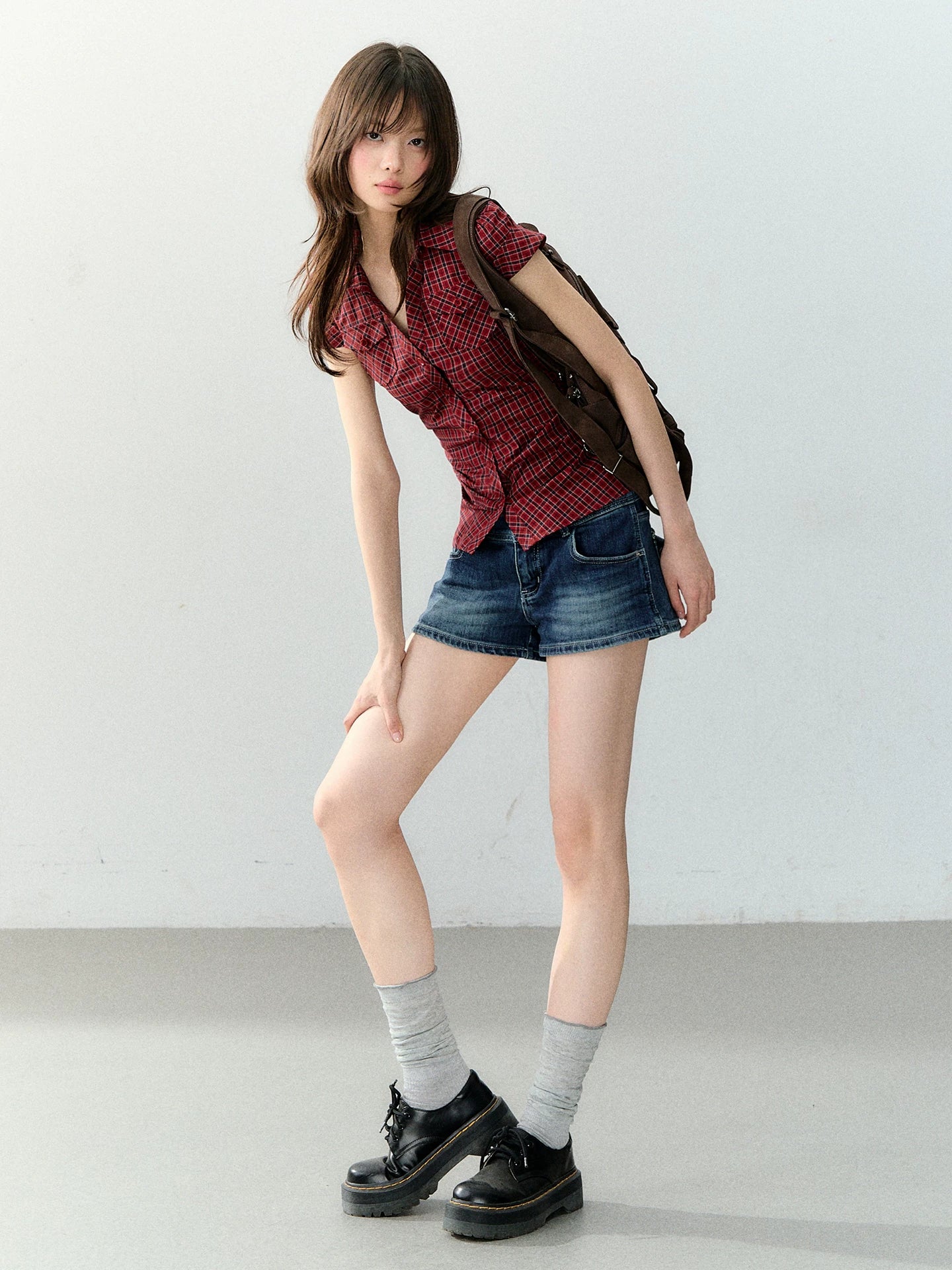 Slim Fit Pocket Short Sleeve Shirt