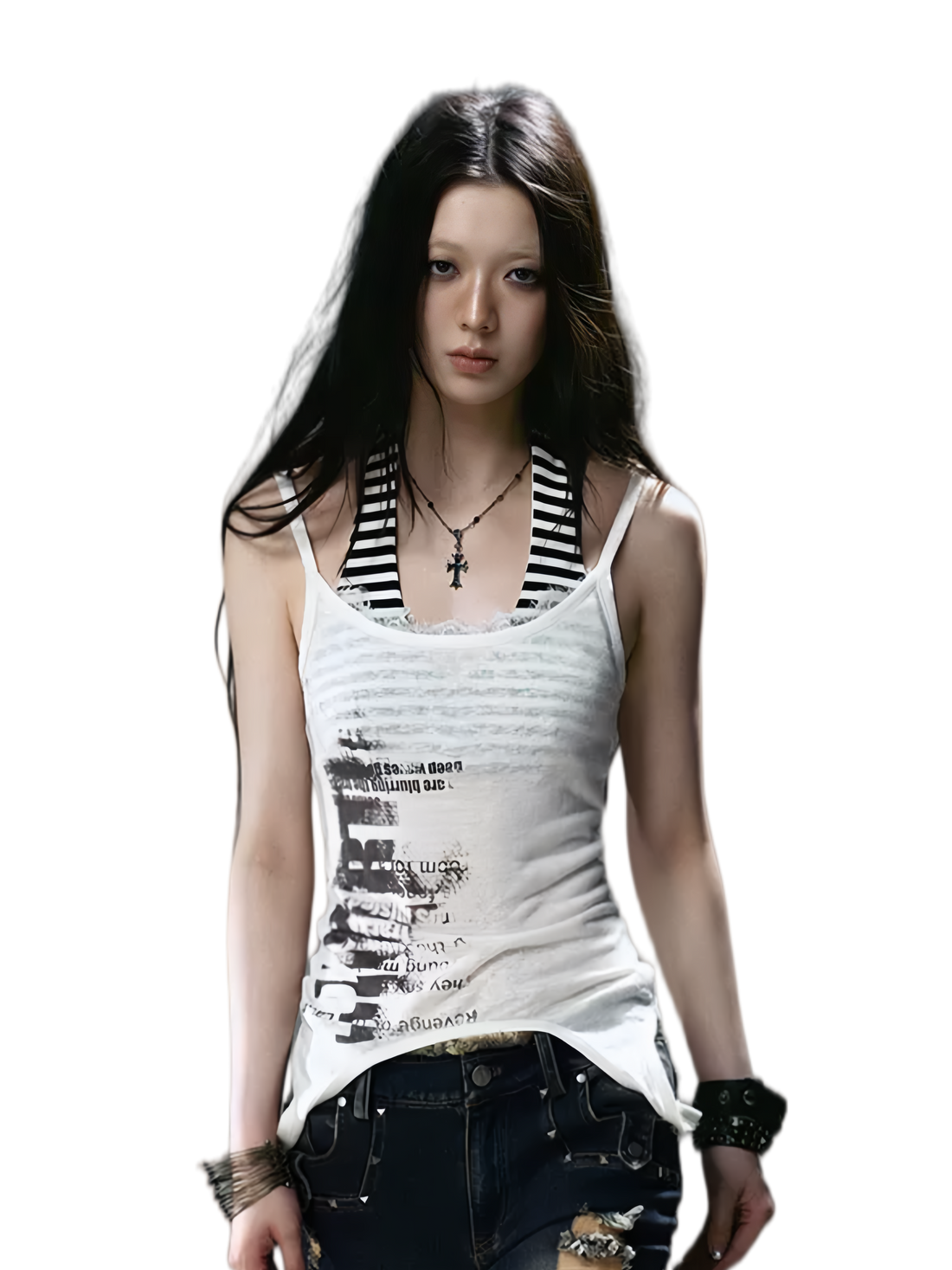 Cest Nous Dual Wear Print Halter Cami – Vest &amp; Tank Tops