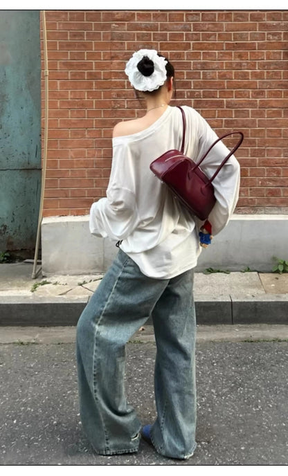 Mini Washed Denim Pants Charm