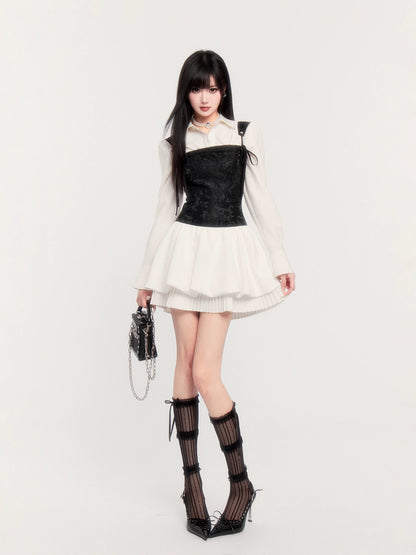 Prelude Pleated Princess Camisole Dress