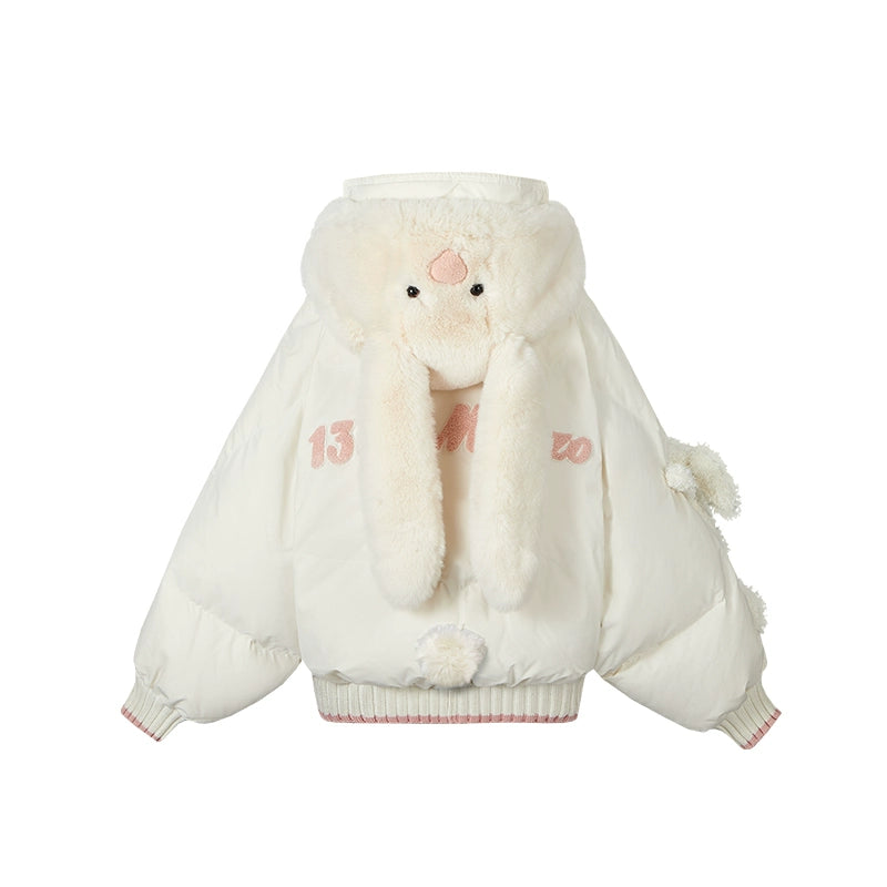 Patchwork Gulnazar Edition Hooded Down Jacket