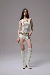Metal Rivet Punk Wide/Narrow Belt - CHINASQUAD
