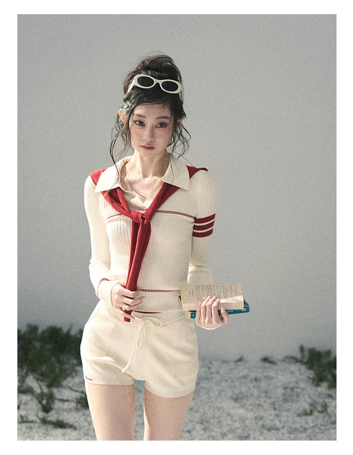 Delhi Academy Polo Knit Set