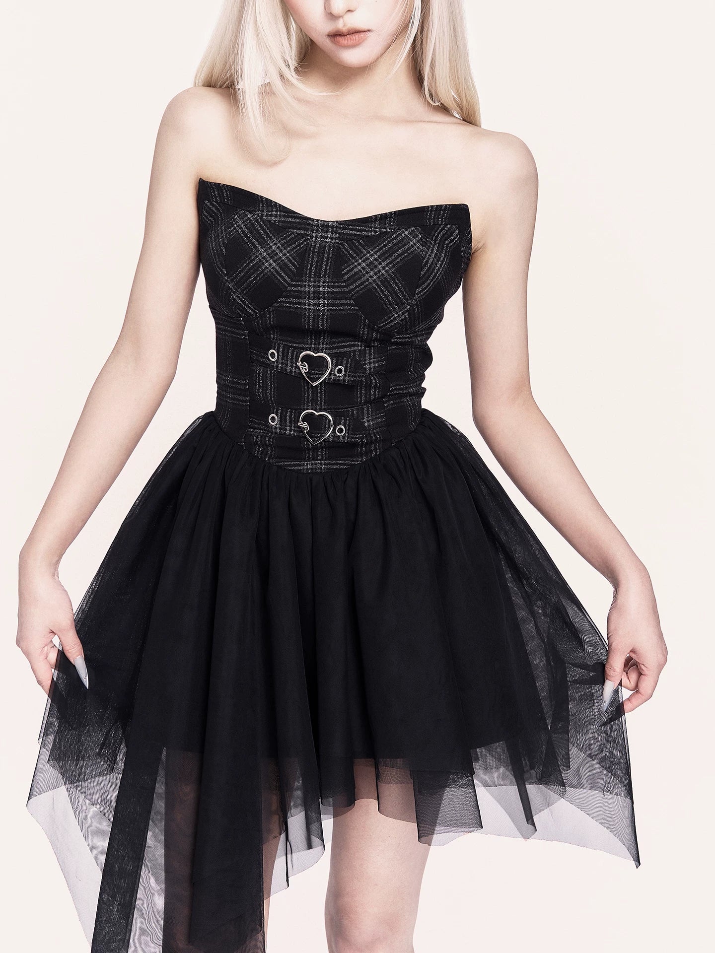 Corset Dress &amp; Cross Bolero Jacket Set