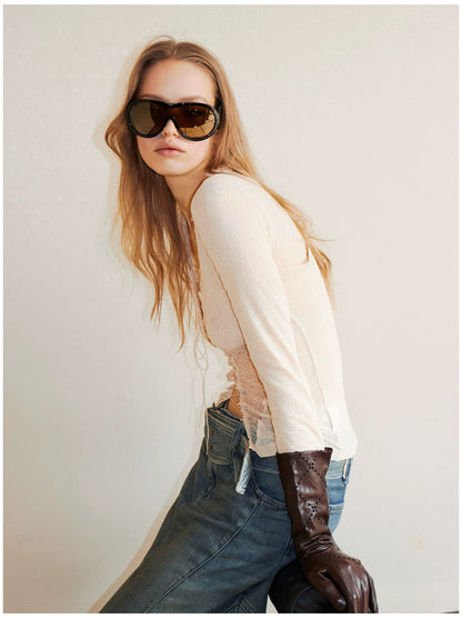 Mesh Panel Drawstring Base Layer