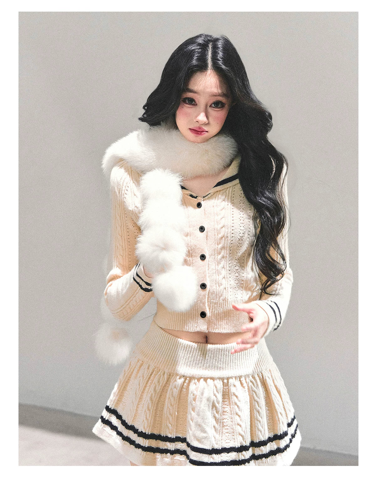 Whispering Evening Breeze Knit Set