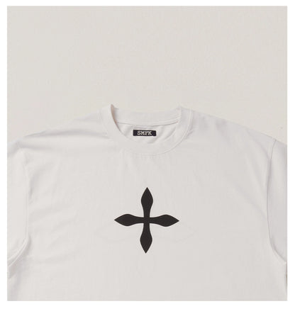 Vintage Cross Compass Oversized Tee