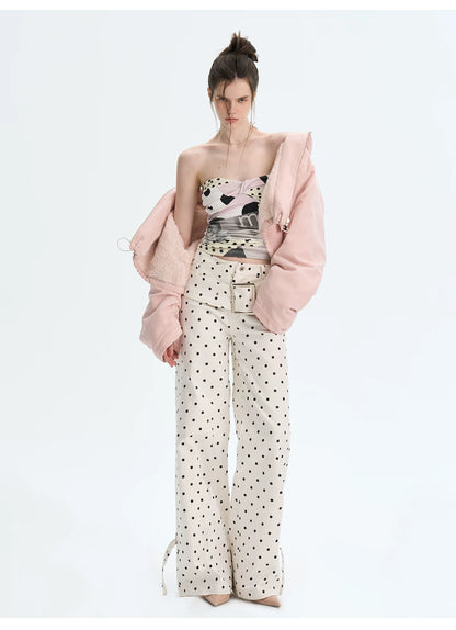 Retro Eco Faux-Fur Cropped Hooded Parka