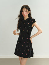 Black Velvet Dress - CHINASQUAD