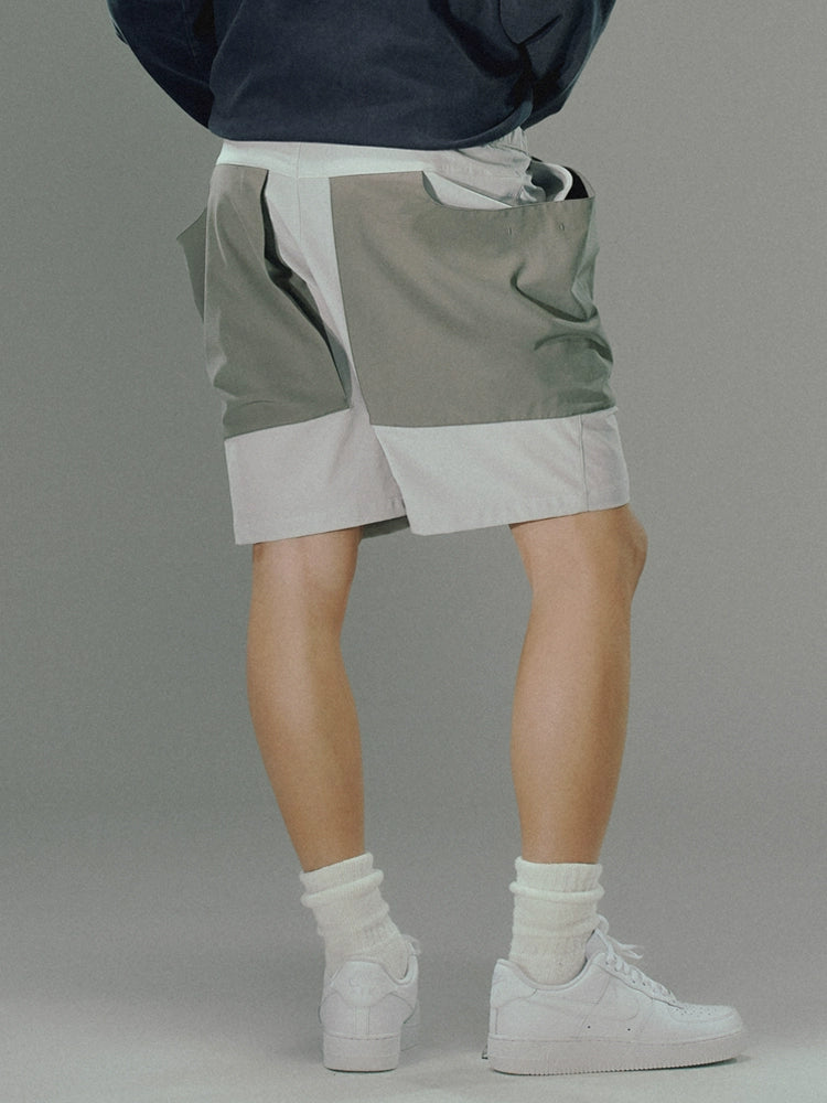 Color-Block Shorts - CHINASQUAD