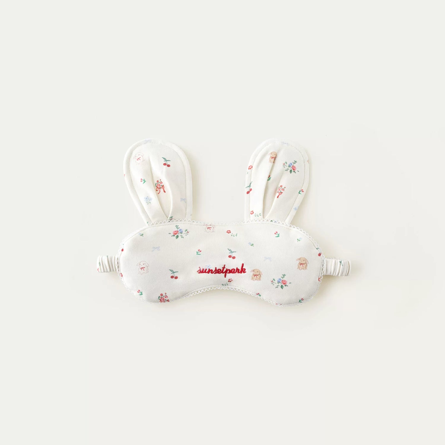 Vintage Hand-Drawn Floral Sleep &amp; Hair Accessory Set