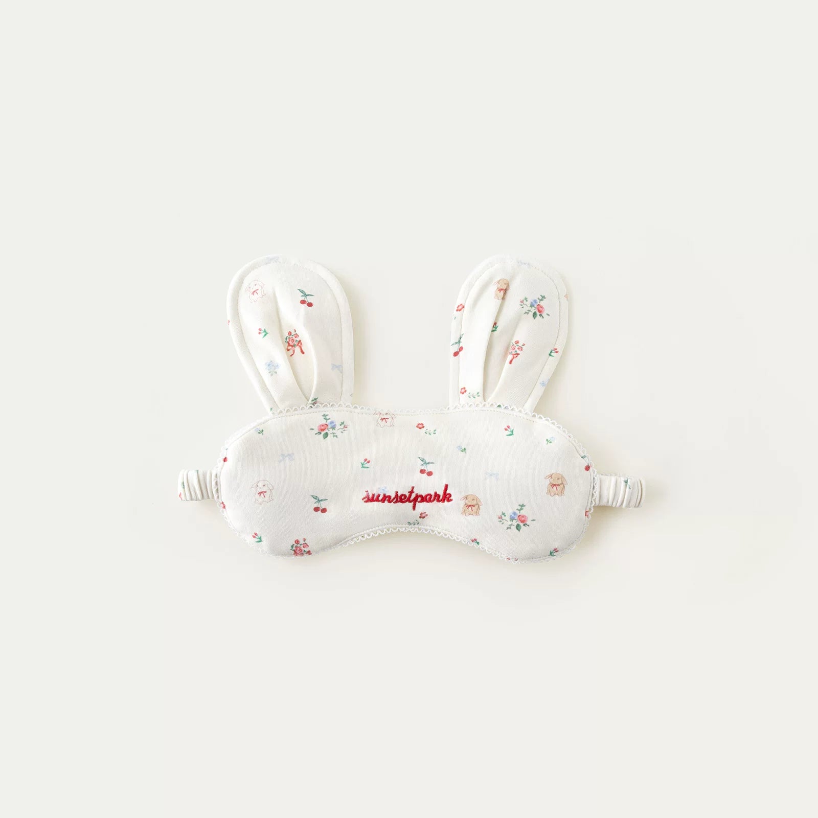 Vintage Hand-Drawn Floral Sleep &amp; Hair Accessory Set