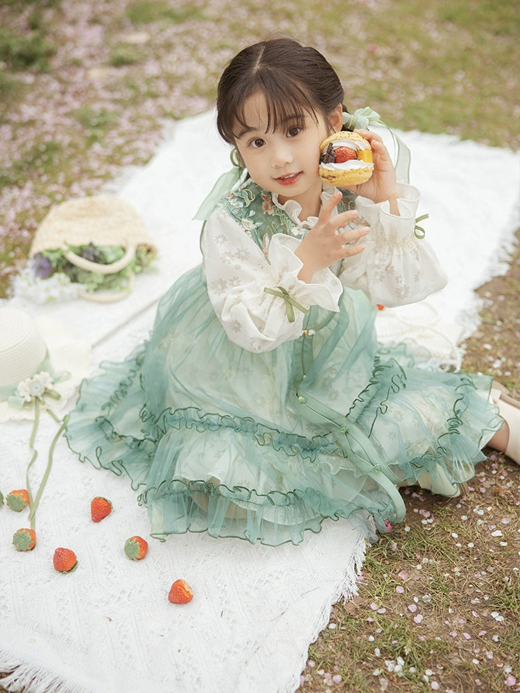 “春日丽丽” Hanfu for Kids