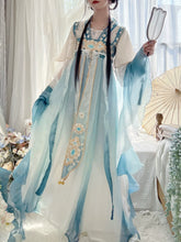 "几妆蓝"Song-Dynasty Hanfu Set - CHINASQUAD