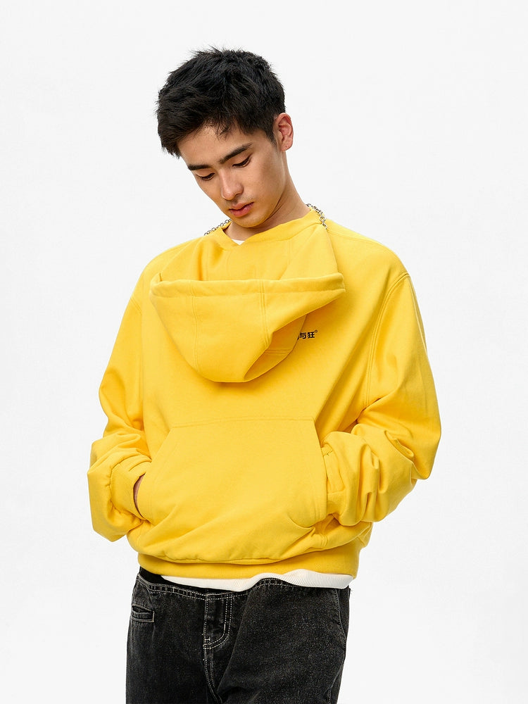 Black &amp; Yellow Reversible Hoodie - CHINASQUAD