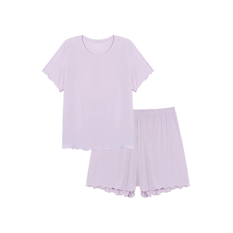 Soft Skin-friendly Long &amp; Short Pajamas Set