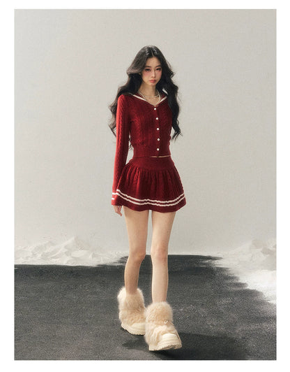 Whispering Evening Breeze Knit Set