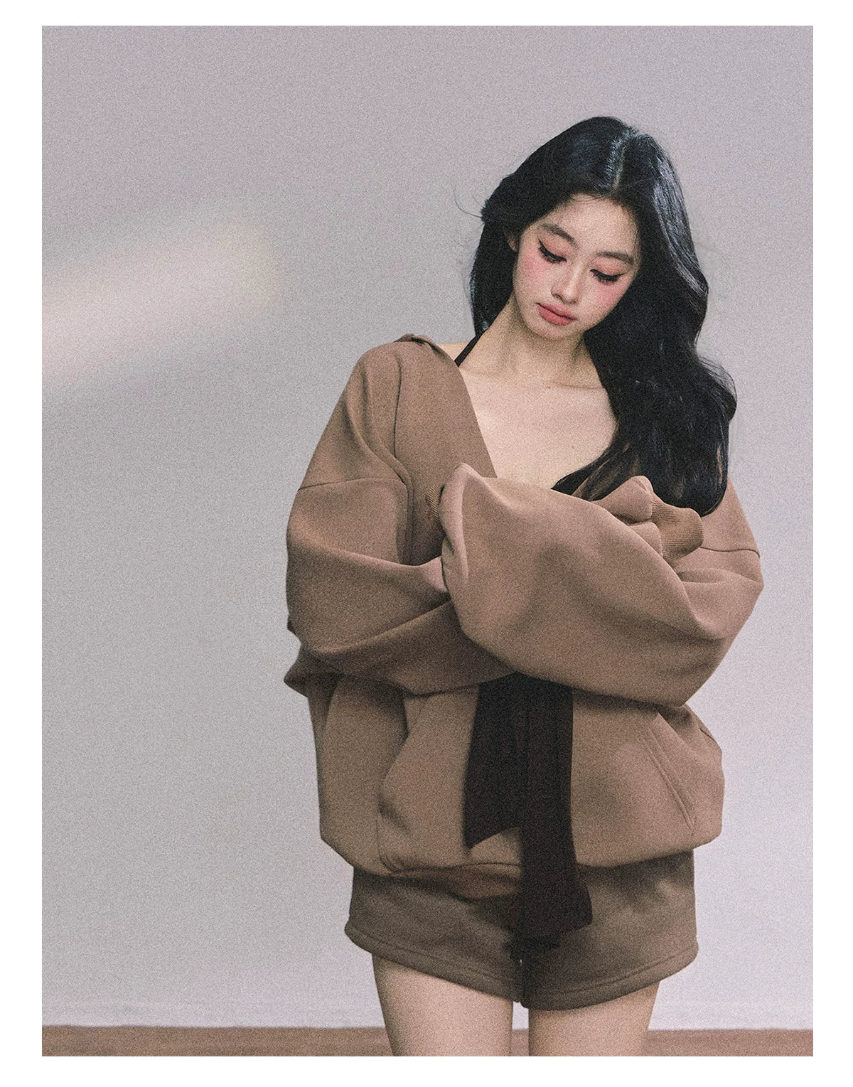 Autumn Leaves Hoodie Three-Piece Set