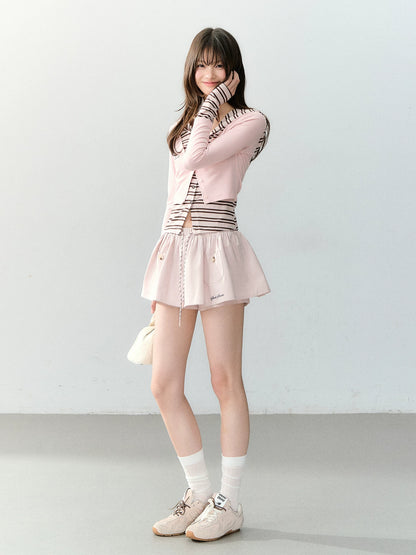 Lycocell Sporty Bubble Skirt Shorts