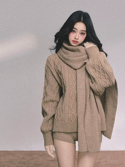 Zurich Student American Knit Three-Piece Set