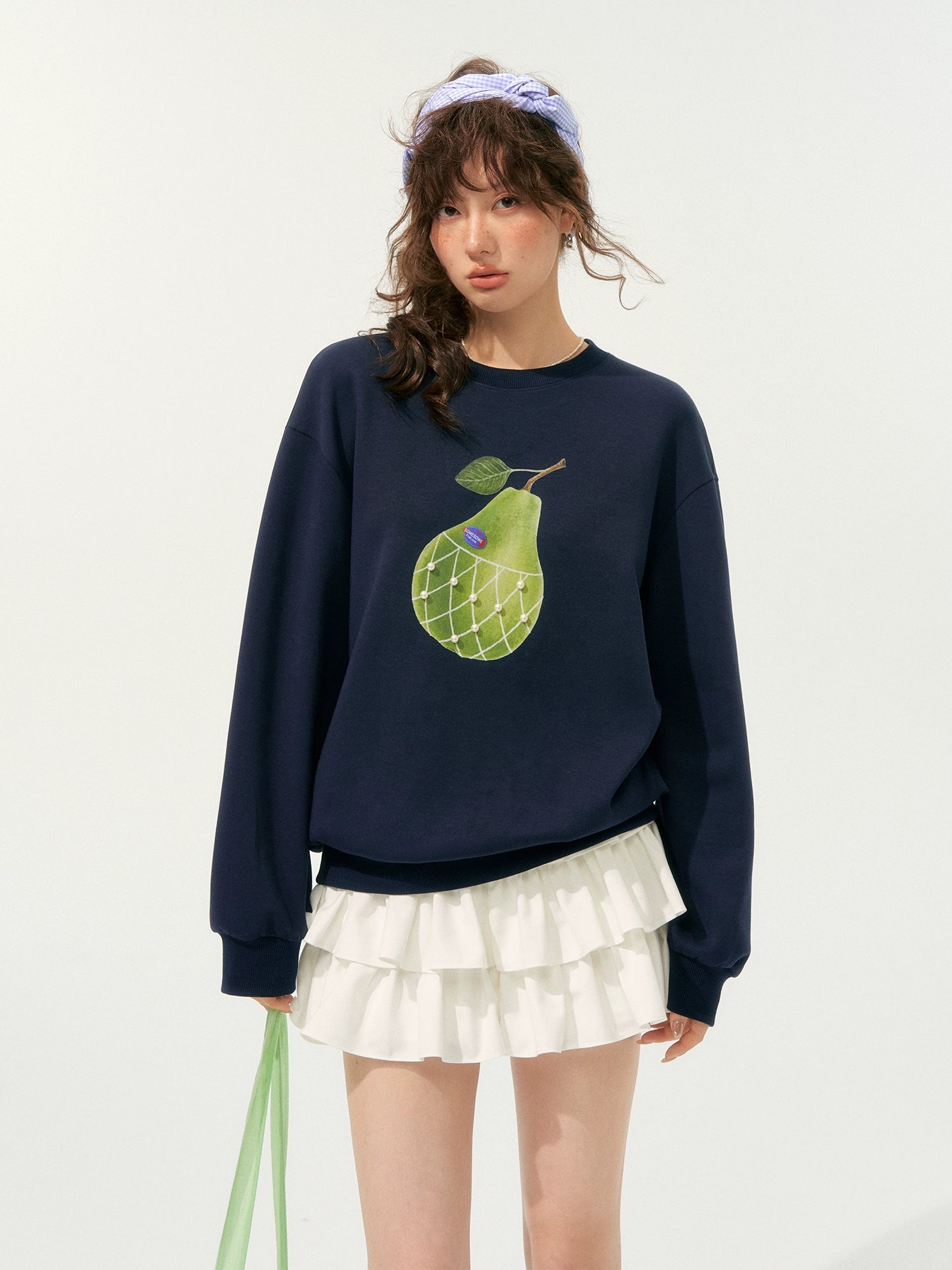 Pear Printed Sweatshirt