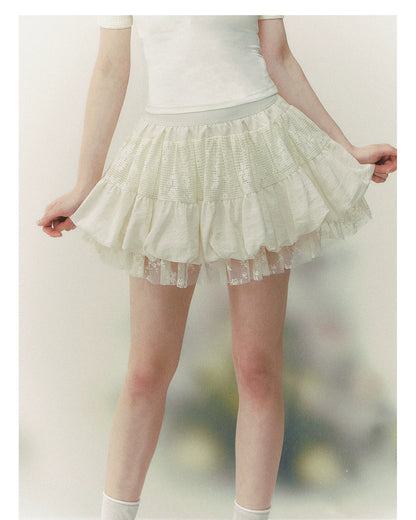 Layered Dream Lace Tiered Skirt