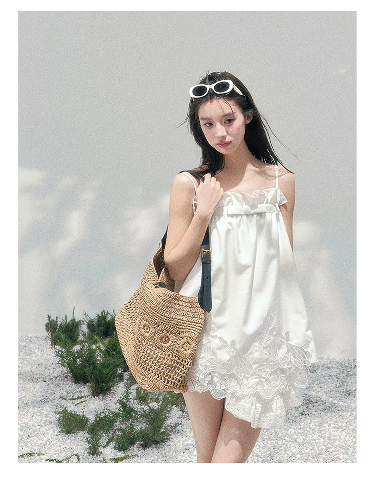 Bouquet Summer Lace Camisole Top