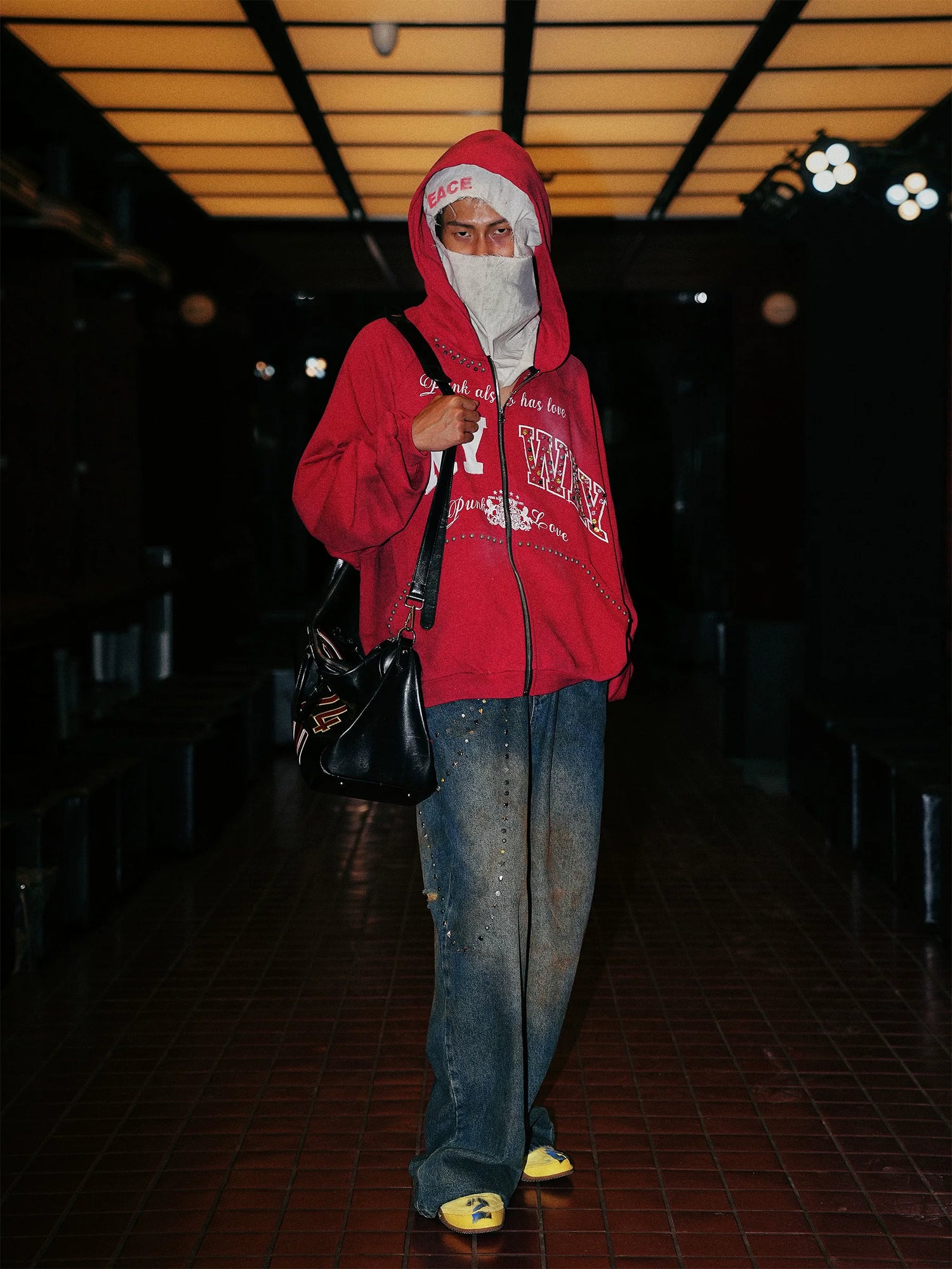 Runway Oversized Cotton Sweatshirt