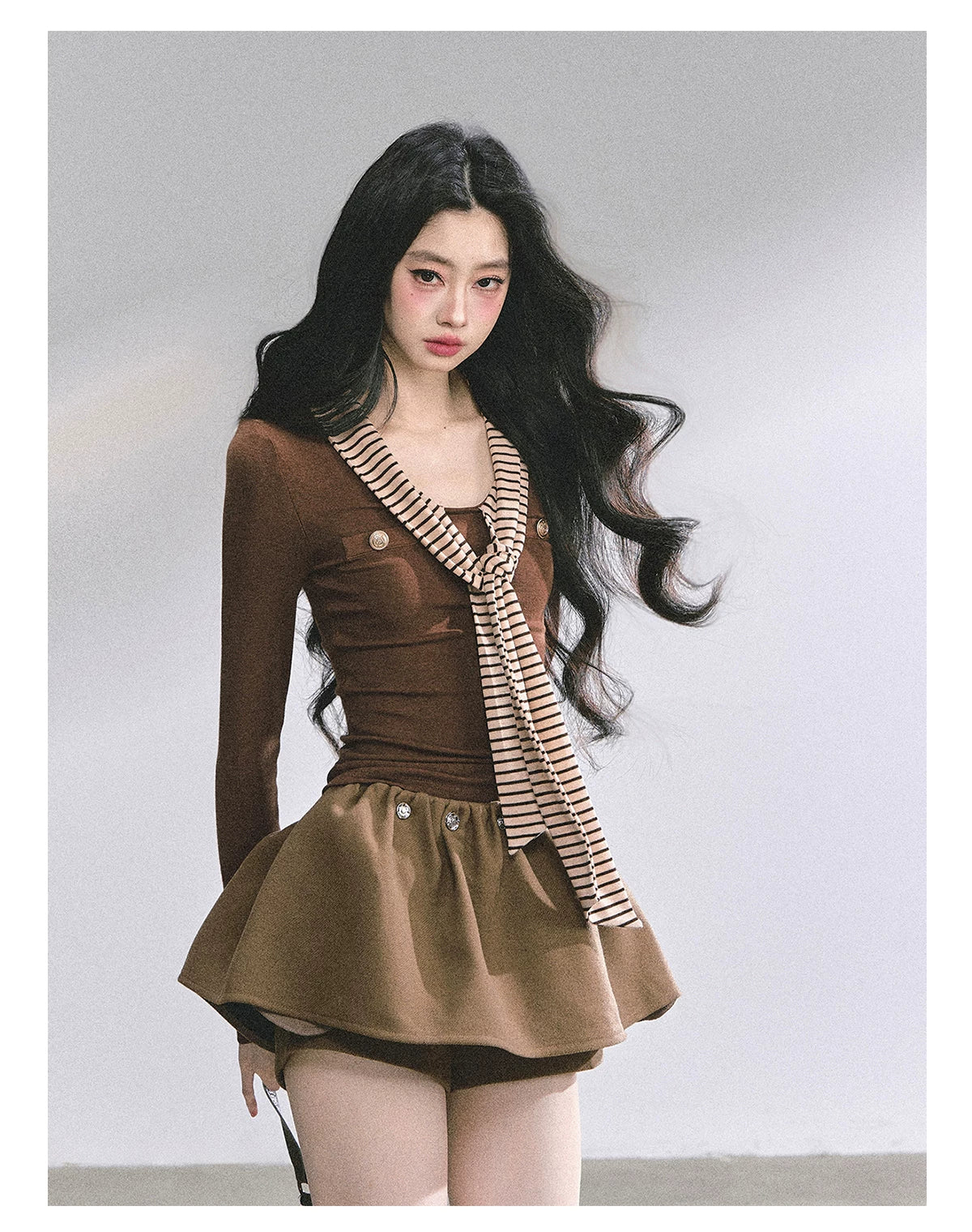 Striped Long-Sleeve Slim-Fit T-Shirt