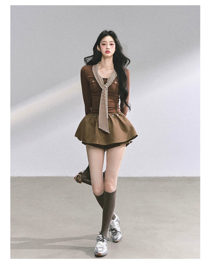 Striped Long-Sleeve Slim-Fit T-Shirt