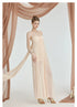 SHEER LUCK Thea Strapless Mesh Backless Dress – view 9