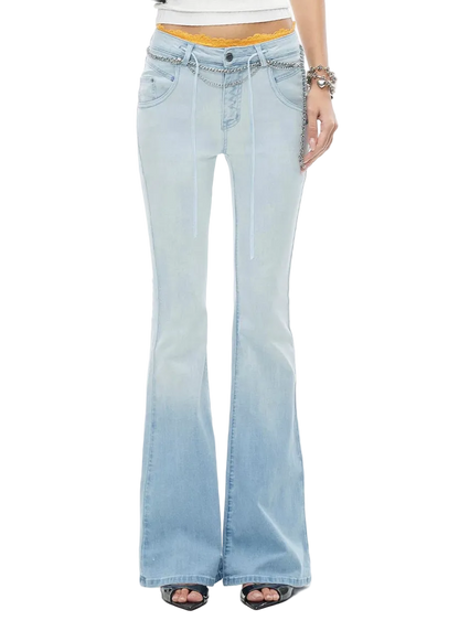 Summer Vacation Cool Hemp Slim Flare
