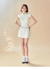 White Cheongsam Dress - CHINASQUAD