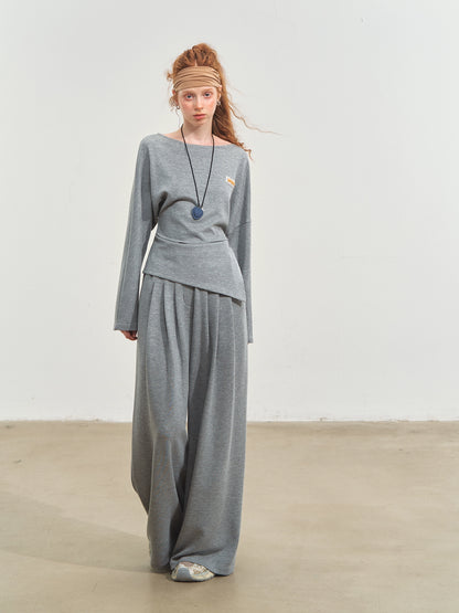 One-Shoulder Asymmetric T-Shirt