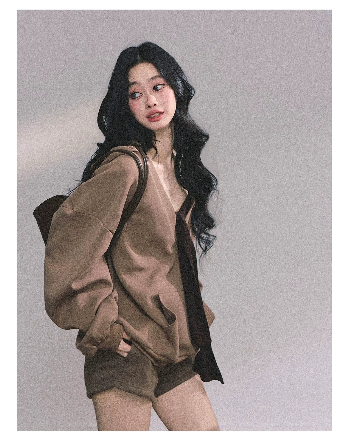 Autumn Leaves Hoodie Three-Piece Set