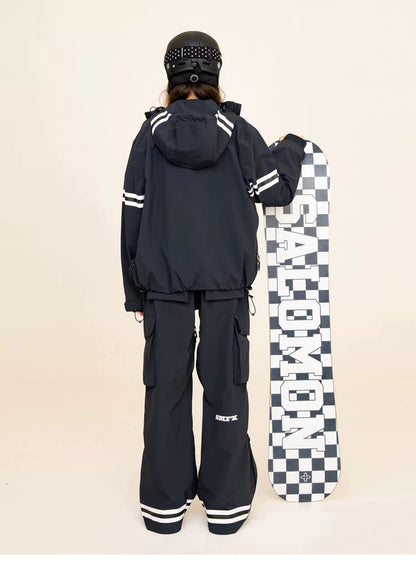 SMFK Abstract Grid Graphic Snowboard – DHL Express Shipping, Duties &amp; Taxes Included