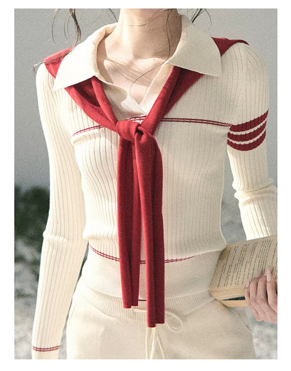 Delhi Academy Polo Knit Set