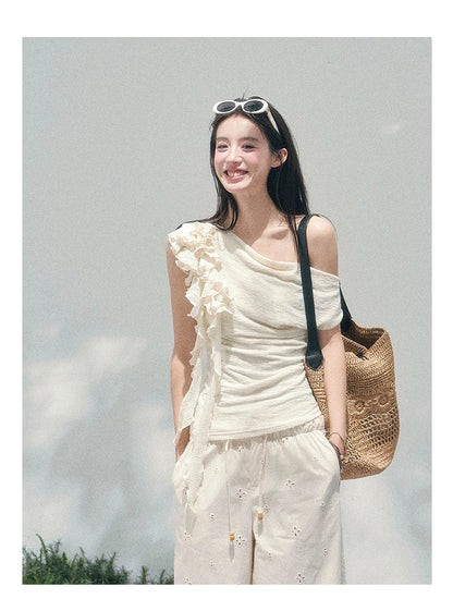 Soft Whisper Off-Shoulder Top