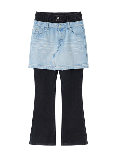 XS / Blue and Black