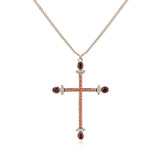 Retro Cross Long Sweater Chain - CHINASQUAD