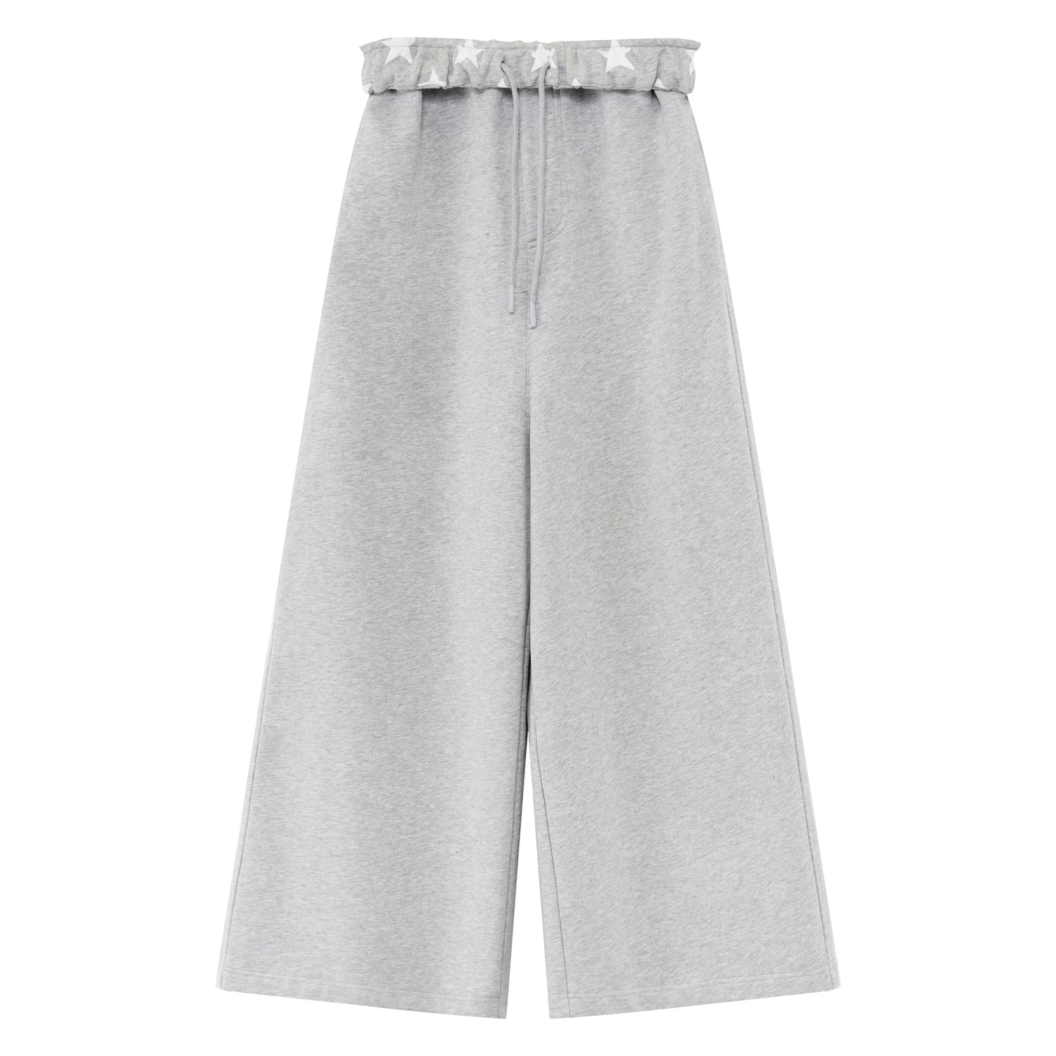 Hooded Sweatshirt &amp; Wide-Leg Sweatpants Set