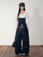 Navy Color-Blocking Shirt & Pants Set - CHINASQUAD
