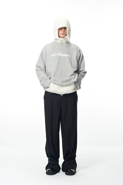 Essential Logo Sweatshirt &amp; Hoodie &amp; Sweatpants Set