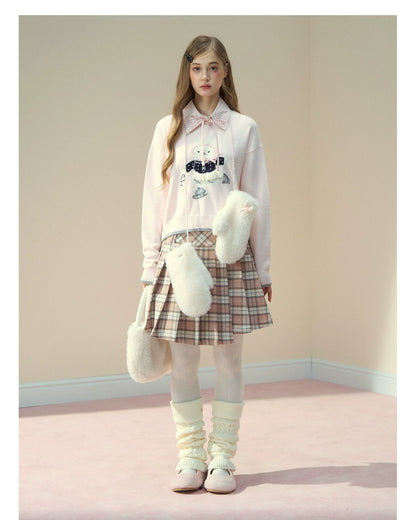 Bunny Diary Collar Sweater